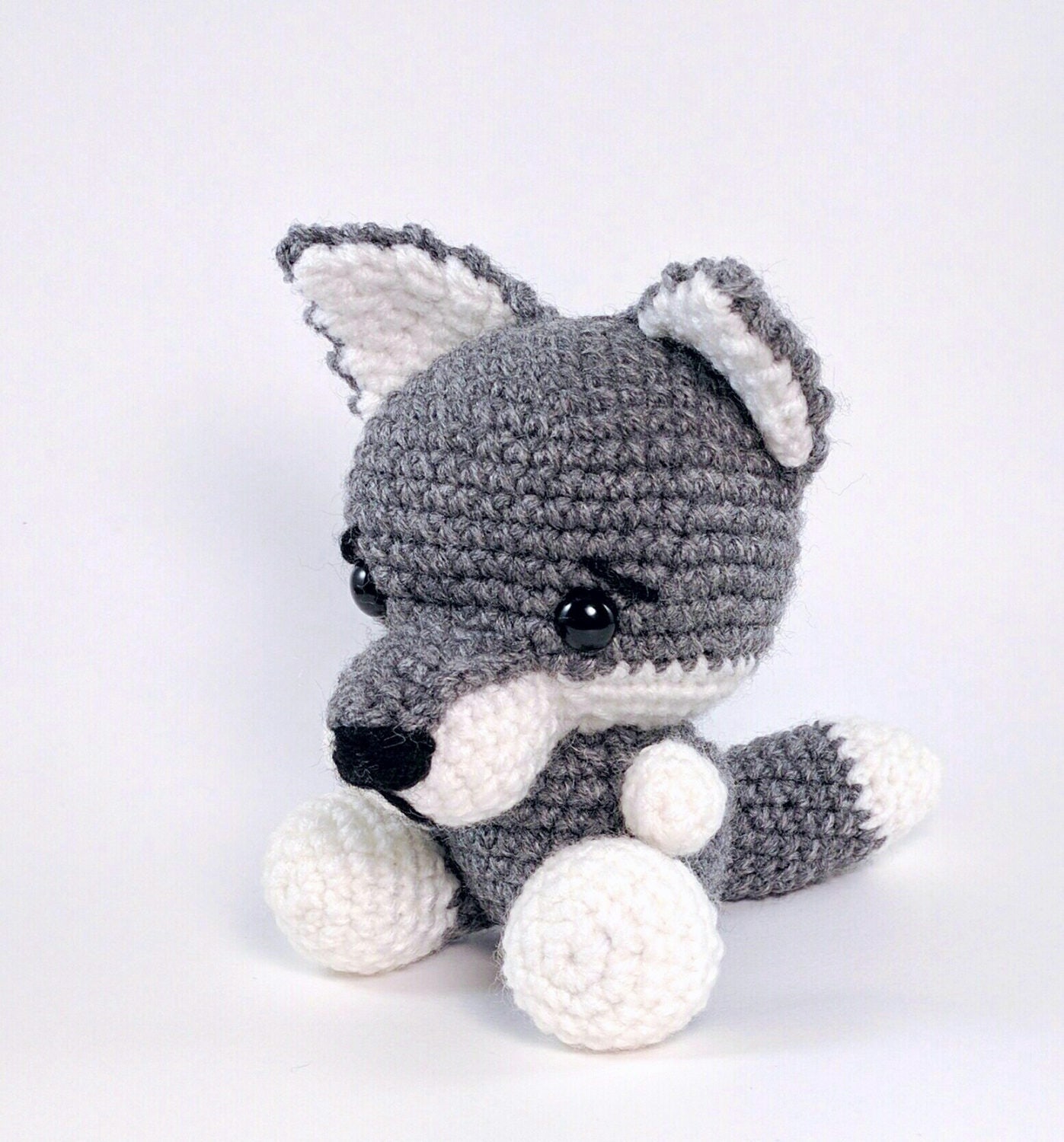 PATTERN: Crochet wolf pattern amigurumi wolf pattern