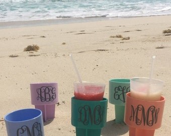Monogrammed Beach Spiker