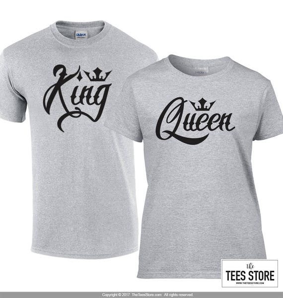 King & Queen Shirts / King Shirt / Queen Shirt / Royalty Shirt