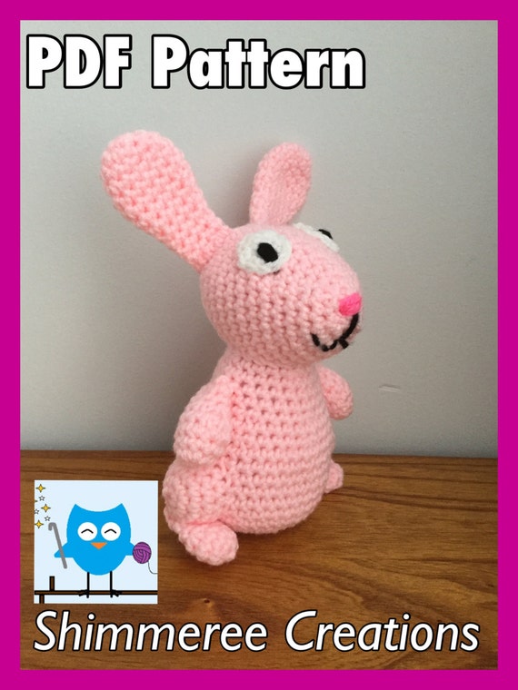 Pdf Pattern Amigurumi Bunny Rabbit | pdf pattern for crochet amigurumi pink bunny rabbit doll Pdf Pattern Amigurumi Bunny Rabbit | pdf pattern for crochet amigurumi pink bunny rabbit doll