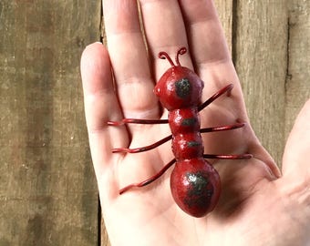 Cast Iron Insect Paperweight - Cute Desk Accessories - Spring Decor - Cute Office Decor - Desk Decor - Picnic Table - Ant Farm - Office Gift