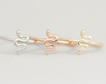 Snake Ring, Snake Silver Ring, Snake Rose Gold Ring, Serpent Ring, Sterling Silver Ring, Gold Snake Ring, Thin Ring, Minimalist Ring, SR0014