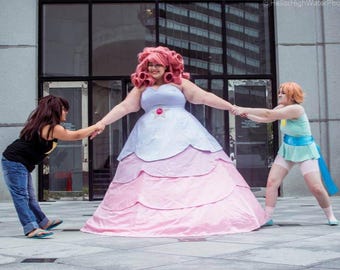 Rose Quartz Cosplay Pattern ONLY - Steven Universe Dress - Costume DIY Plus size Sewing - Crafts - PRINT Version