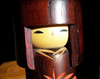 Rosewood Kokeshi - Northern Japan 1970