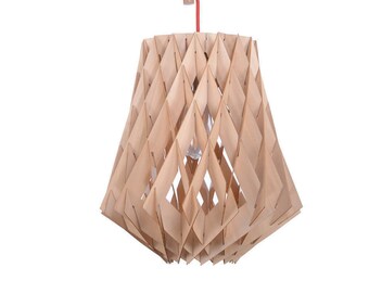 Lasercut Satinwood Plate Combined Pendant Lights-Decor Lamps-Ceiling Lights-Wooden Lights-Bar Lighting-Kitchen Light-Industrial Chic Lamps