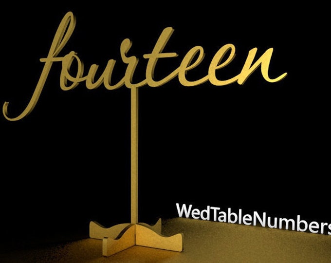 Table Numbers-Table Numbers for Wedding-Wedding table numbers-Freestanding Table Number