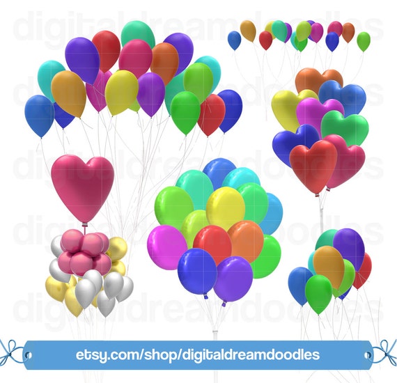balloon cluster clipart - photo #6