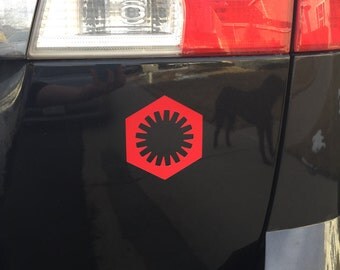 Star Wars Car Magnet - First Order, Decal