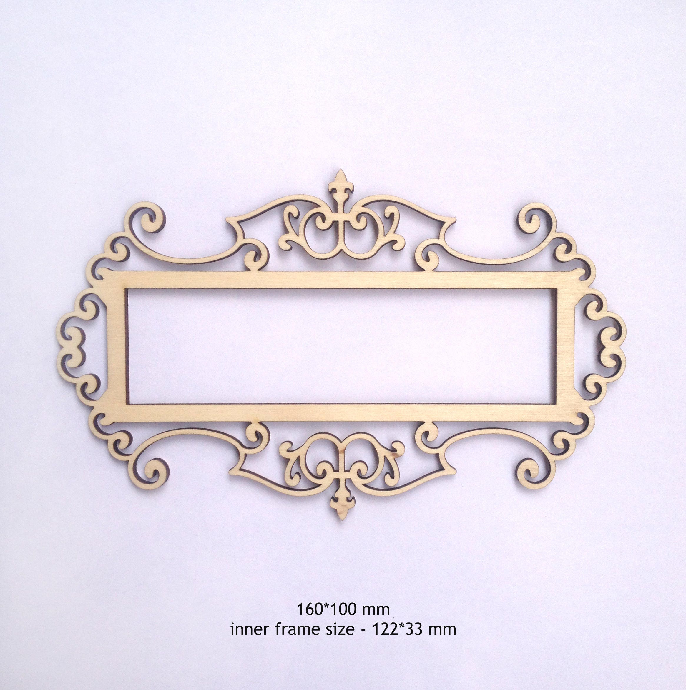 Amazing Scrapbook frame for your Art / Laset cut frames