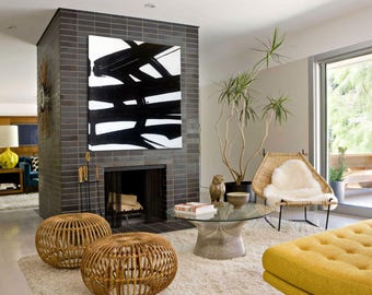 Acrylic Painting, Canvas Abstract, Black and white art, Black and white painting, Large oil painting, Acrylics paint, Big Abstract Art, Art