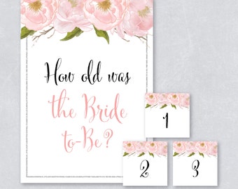 Guess the brides age | Etsy