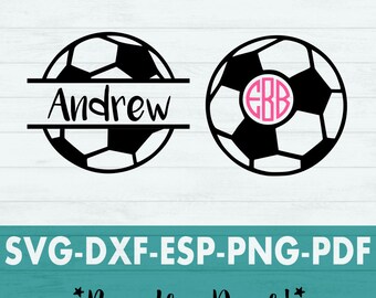 Soccer svg- Soccer Ball Svg- Monogram Soccer Svg - Soccer Mom svg- Soccer Name Svg- Soccer dxp - Soccer pdf- Sports svg