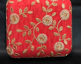 Bridal Clutch - Bridesmaids Clutch - Evening Clutch - Indian Purse Bag - Indian Bridal Clutch - Indian Wedding - Bollywood Purse Clutch -