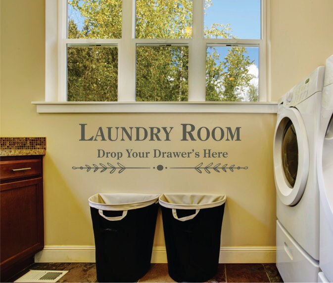 Laundry Room Decal Laundry Room Decals Laundry Decal