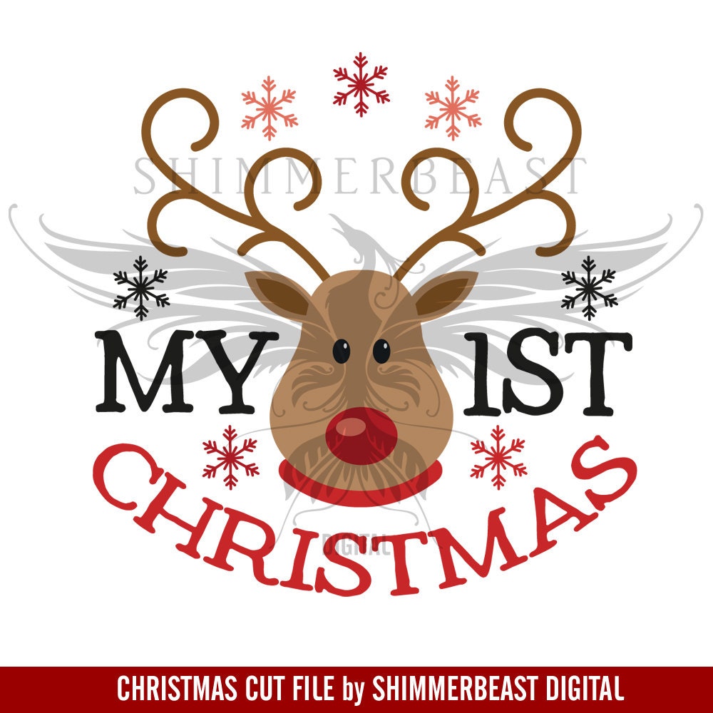 My first Christmas SVG Baby Christmas SVG 1st Christmas