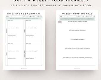 daily food diary printable