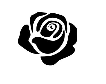 Download Rose flower svg file | Etsy