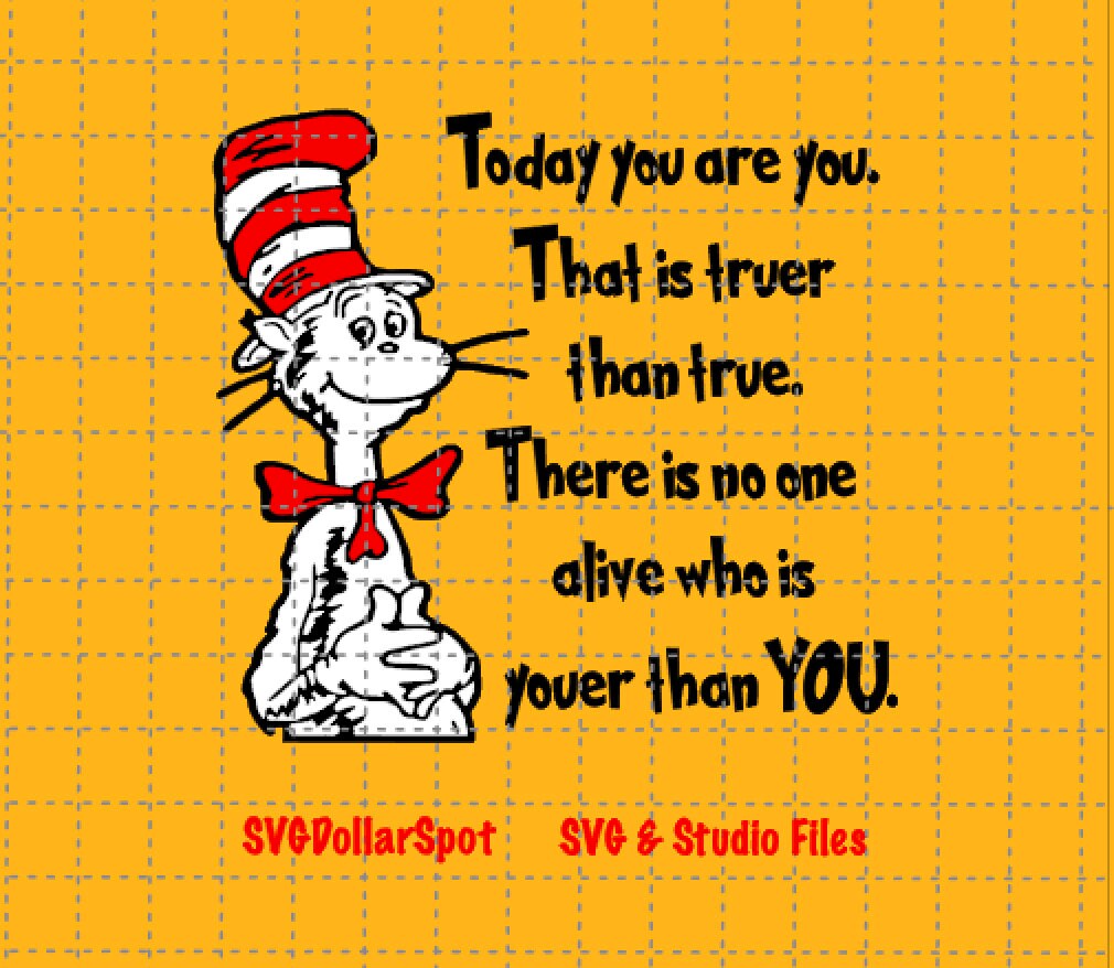 Download Dr Seuss SVG Read Across America SVG Dr Seuss Cricut File