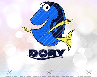 Dory Svg Cutting File - SVG Layered