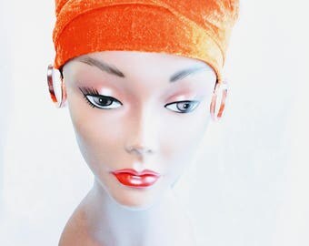Plain Long Single Velvet Turban