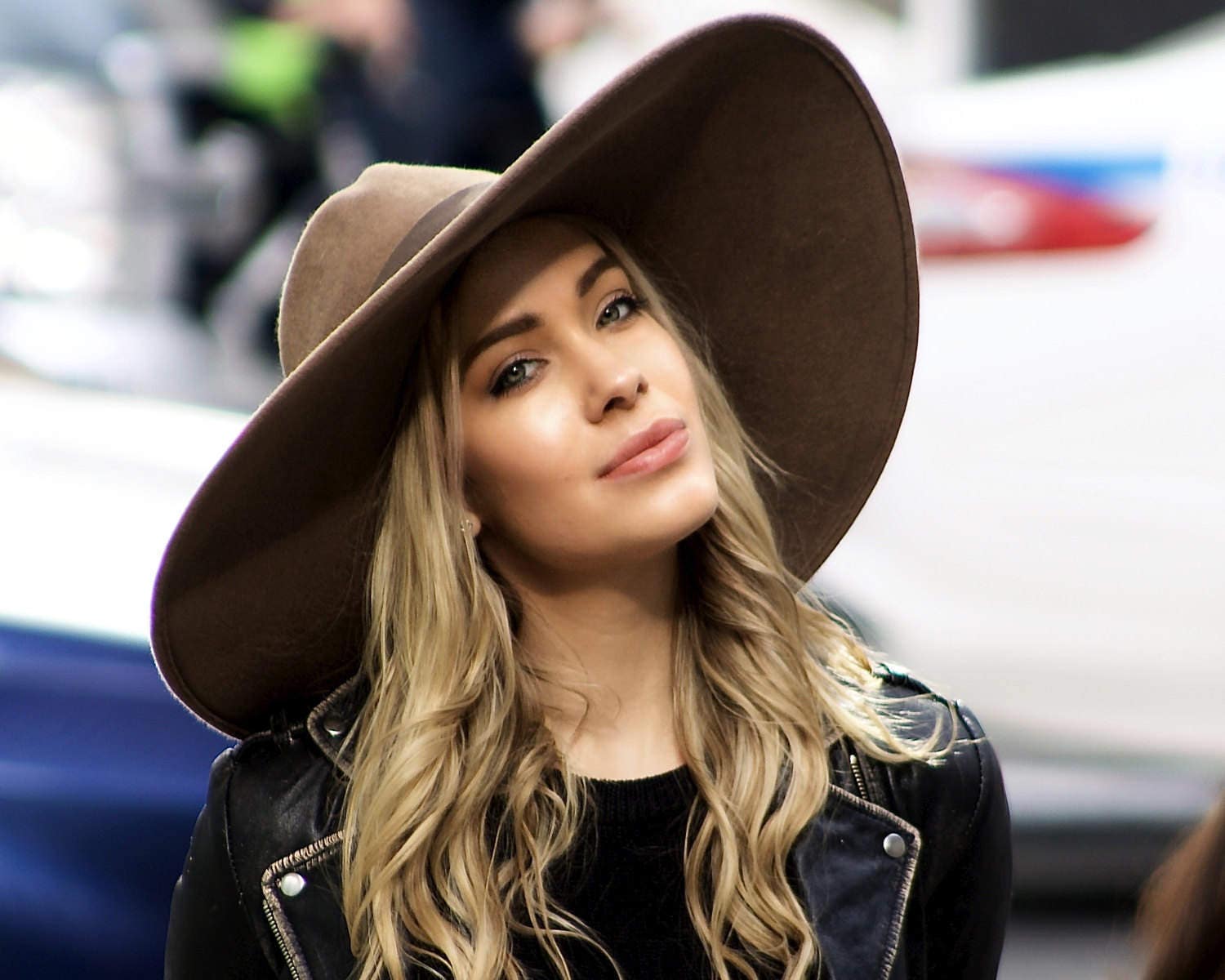 Wide Brimmed Floppy Felt Fedora Hat Women&rsquo;s Hat Fall