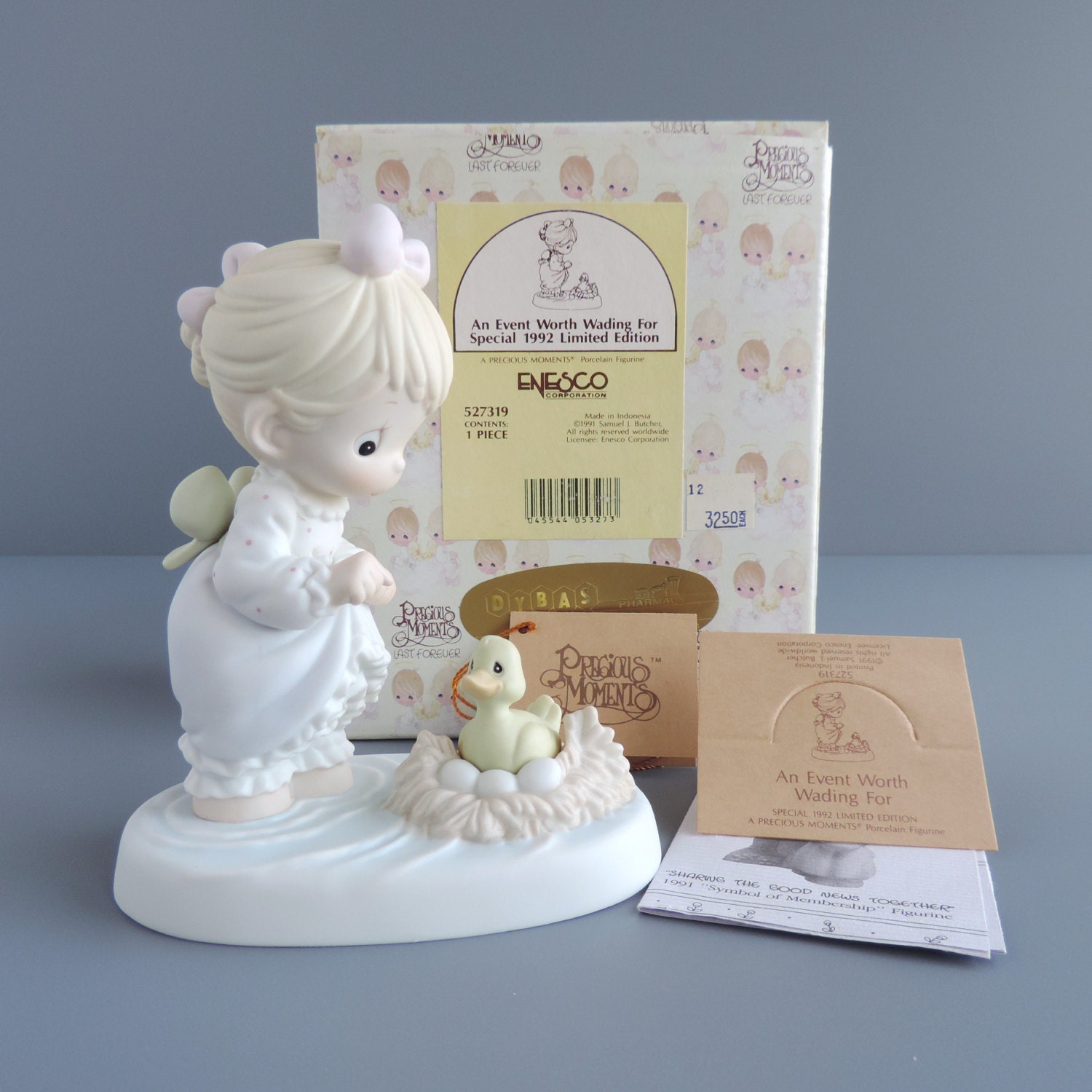 Vintage Precious Moments An Event Worth Wading For Figurine