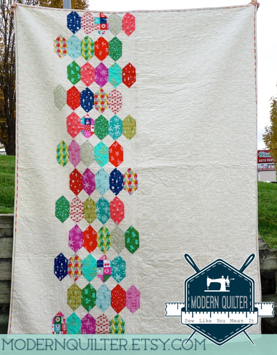 Brilliance Quilt Kit 73 x 97 Garland by Cotton