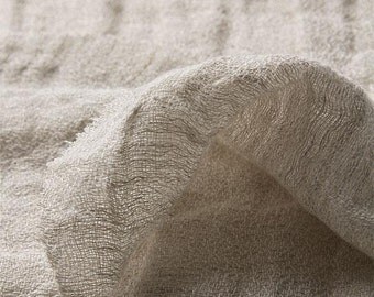 LINEN FABRIC CREPÈ