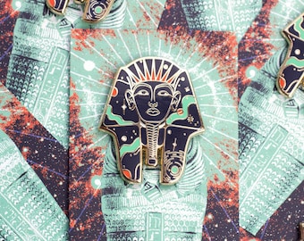 Cosmic Pharaoh Hard Enamel Pin