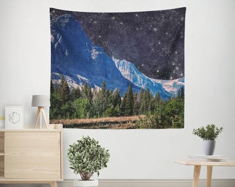 Space Wall Tapestry, Dorm Room Tapestry, Space Tapestries, Mountain Tapestry, Dorm Tapestries, Outer Space Tapestries, Modern Tapestry