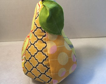 Pear Pin Cushion in Gold
