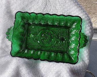 Glass relish dish | Etsy