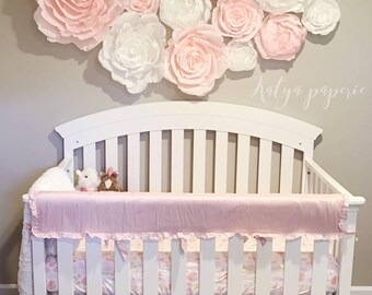White Flower Wall Decor paper flower wall display. girl nursery wall decor. garden White Flower Wall Decor paper flower wall display. girl nursery wall decor. garden