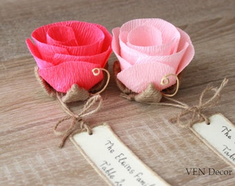 Seating Card Holders 10 Rustic Flower Place Boho Name Cards Wedding Seating Card Holders 10 Rustic Flower Place Boho Name Cards Wedding
