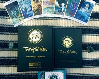 78 Tarot Nautical Collector's Edition - Signed/Numbered/Limited Edition Boxed Set - Indie Tarot Decks, 78Tarot, Water Tarot, Ocean Tarot
