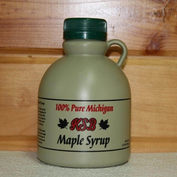 1 Pint Pure Michigan Maple Syrup 9985