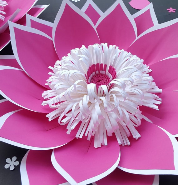 Free Free 92 Paper Flower Center Svg Free SVG PNG EPS DXF File