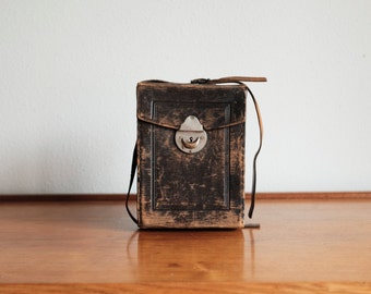 Vintage Brown leather Camera Bag