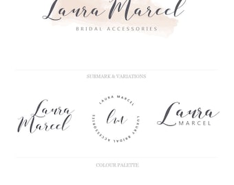Watercolour Branding Logo Design Package