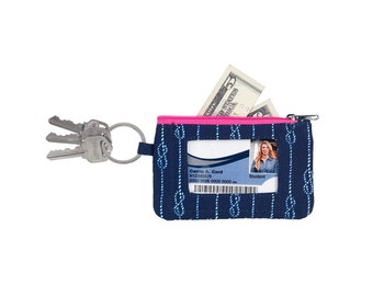 ID Case, Keychain, Womens Wallet, Womens Wristlet, Girls' Id Case, Teachers Gift, Student ID Case, Credit Card Wallet, ID Wallet, Coin Purse