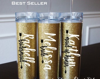 9 - Personalized Tumbler, Bridesmaid Gift,Office Gift,Christmas Gift,Christmas, Personalized Gift, Personalized Water Bottle,Birthday Gift
