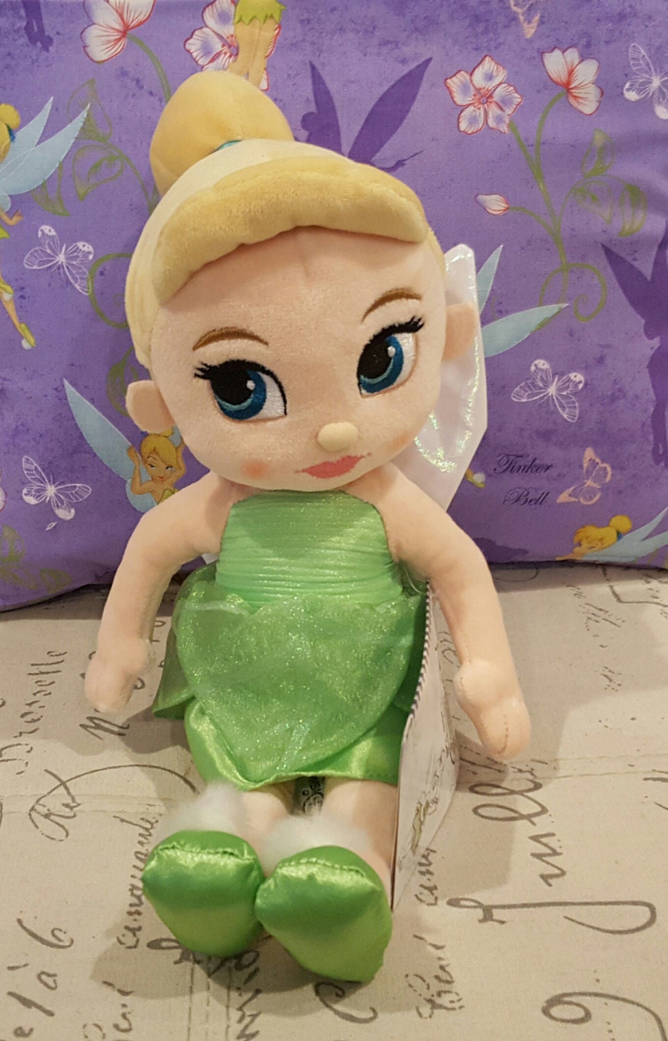 tinkerbell pillow pet