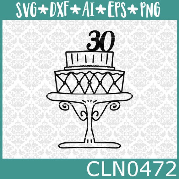 Download CLN0471 Turning 30 30th Birthday Dirty Thirty Shirt Sign SVG