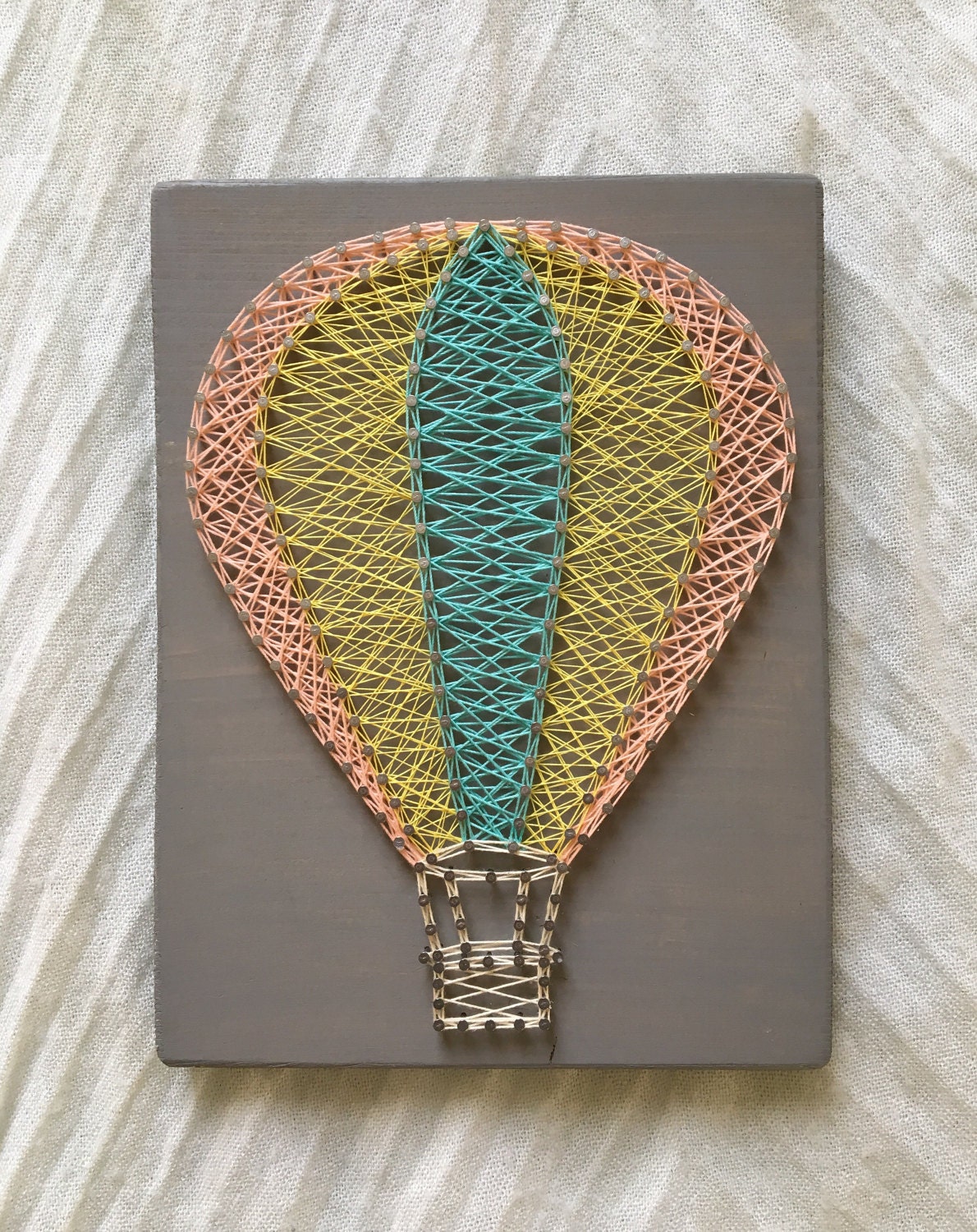 Hot Air Balloon String Art Nursery String Art