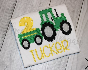 Tractor Birthday Shirt - Farm Birthday Shirt - Tractor First Birthday Shirt - Boys Tractor Birthday Shirt - Tractor Shirt