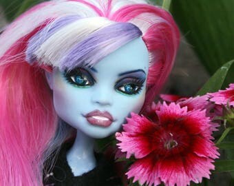 Monster high OOAK doll Abbey Bominable by Elvaira Devians (repaint, custom)