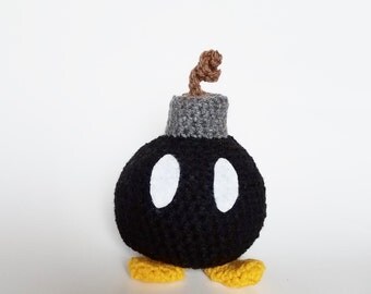 Amigurumi Crochet Bob-omb