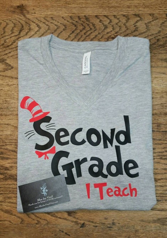 Dr. Seuss any grade Dr Seuss Teacher Shirt. Custom Teacher