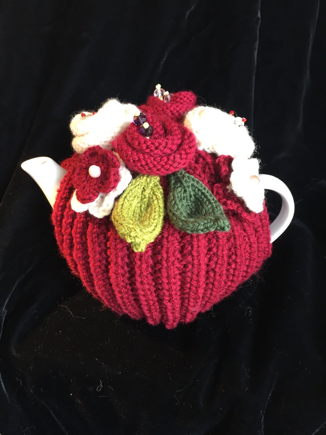 Hand Knitted Tea Cosy Tea cosies Tea Cozy 24 cup