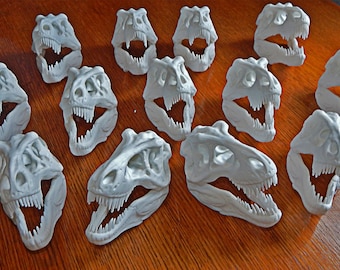 Dinosaur T-Rex Skull - Skull Only - High Quality - Great for kids and adults - 3D Printed - Awesome Center Piece for Weddings